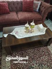  7 طاولة وسط مع طربيزات خدمة