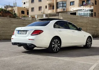  6 مرسيديس E300 هايبريد بنزين و كهرباء ترخيص 2020