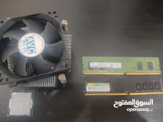  1 معالج و رام و مبرد i3 9100