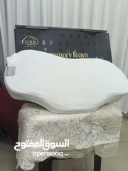  9 مخدة مومري فوم طبية لدسك  رقبةمكفولة سنتين 1:مومري فوم بوينت كومفرت 24.99 2:مومري فوموم كلاود 34.99