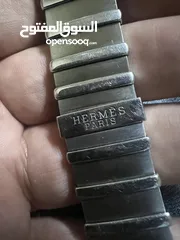  12 لاصحاب الذوق الرفيع ساعة سويسرية اصلية 100%ماركة هيرميس HERMES  استخدام بسيط جدا بسعر ممتاز