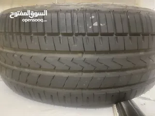  5 ‏ sale two Falken  tyres 255/40/r18  new year last year 2022 almost new not used for sale 700 aed