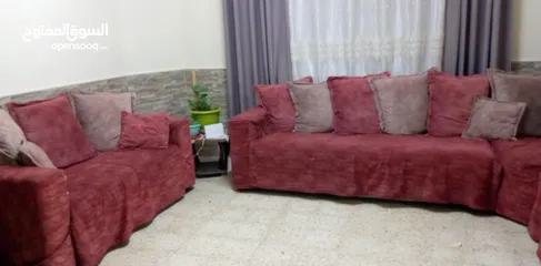  2 عفش بيت للبيع مستعمل نظيف جدا البيع  فقط بسبب السفر