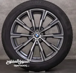  1 جنط bmw x5 الأصلي للبيع مع كوشوك اصلي
