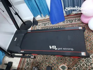  2 جهاز مشي كهربائي VO2 Get Strong (قابل للطي)