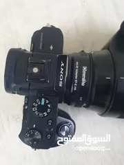  6 Sony A7ii with converter and Lens