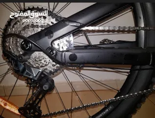  24 سيكل جبلي مع ملحقاته trail bike دراجة أصلية عملية مع اكسسوارات canyon mountain