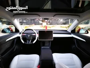 14 تيسلا 2022 model 3 فحص كامل 4 جــيـــد بدون ملاحظات غرفة جلد ابيض لون مميز بحالة الوكالة بسعر لقطة