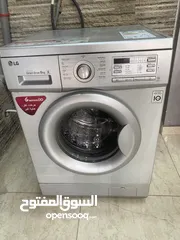  1 غساله LG 8 كيلو مستعمله للبيع