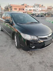  13 هوندا سيفيك 2009 هايبرد وارد اروبي  فحص كامل بحالة الوكاله