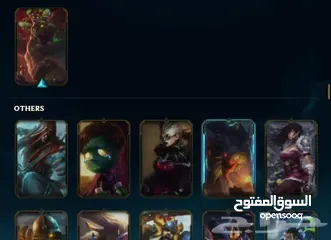  8 حساب ليج اوف ليجيند League of legend للبيع