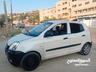 4 للبيع كيا بيكانتو 2007 ماتور 1100 قير عادي