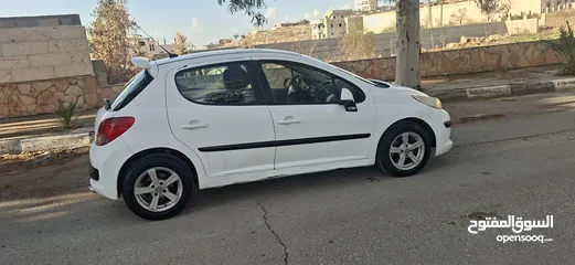  12 بيجو 207موديل 2009_اتومتيك _ماتور 1600-بنزين اصل برايفت _فحص الف صلاة النبي نظيفة من الاخر