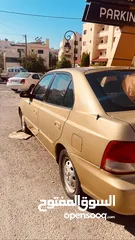  12 هيونداي أكسنت لون ذهبي مميز موديل فيرنا