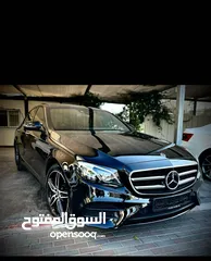  1 مرسيدس E200  عداد 20 الف