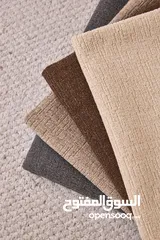  12 طقم وجه أرضيات كنب وكورنرات عصري مودرن ديزاين أوروبي مع أرضية حبيبات للثبات ومنع التحرك