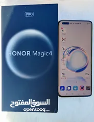  2 بحالة الزيرو بكل مشتملاته Honor magic 4 pro