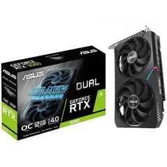  2 ASUS AUTO-EXTREME  DUAL GEFORCE RTX 3060 12GB كرت شاشة 3060