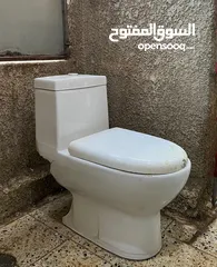  1 مقعد مرحاض غربي