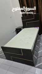  1 Single Bed in excellent condition سرير مفرد بحالة ممتازة Abu Dhabi shabiya 12 - musaffah