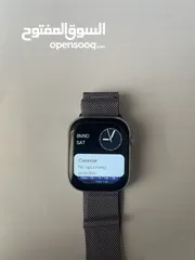  7 ساعة ابل شبيه الاصلية مستعملة بشكل خفيف قابل للبدل بشيء ثاني بدل الدفع . موجود توصيل لجميع المناطق.