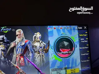  6 حساب ببجي لفل 60 رايق فيه 20  مثك للبيع او للبدل