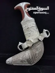  6 خنجر عماني قرن زراف هندي أصلي
