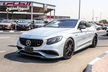  3 2015- S63 AMG COUPE // TAN INSIDE // IMMACULATE CONDITION // - ONLY 44,000 KM DONE