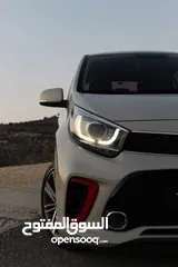  24 كيا بيكانتو GT-line 2020 للبيع ترخيص وتامين فل اللون ابيض نظيفة وحبة نادرة