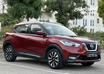  3 Nissan Kicks 2019 Gcc Oman low km