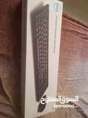  1 كيبورد ديل مع ماوس