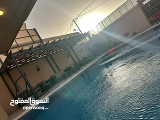  28 شاليه مسك - Misk Chalet للايجار / خدمات (vip) موقع واطلالة مميزة يبعد عن مرج الحمام 18 دقيقة