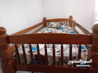  2 سرير اطفال على دورين صنع ماليزي