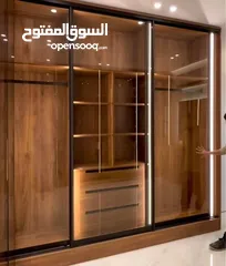  4 خزائن حائط تفصيل يبداء سعر المتر المربع من 45دينار