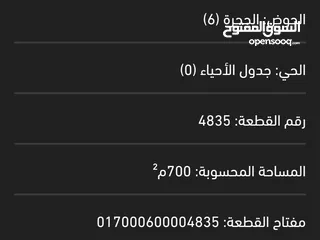  4 قطعة أرض سكنية بجانب مطار الملكة علياء مميزة بالجيزة حوض الحجرة سكن ب