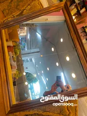  2 برواز مراي 90×80 خشب بحالة ممتازة