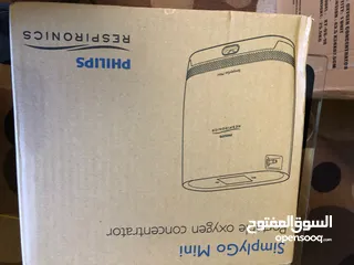  3 جهاز أكسجين سيمبلي جو ميني أمريكي متنقل ثلات كوابل شاحن سيارة ذبل بطاريه تمتد لتسع ساعات متواصله