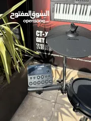  6 ‏Alesis Turbo Mesh Kit Drums جديد بالكرتونه كفاله جواهر موسيقى مع فاتوره رسمه