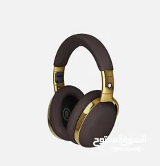  3 MONTBLANC MB 01 OVER-EAR HEADPHONES BROWN