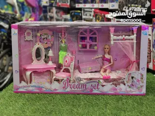  4 العاب العرائس للاطفال فروزن و باربي وايدا مع بكجات مميزة من جزيرة الالعاب