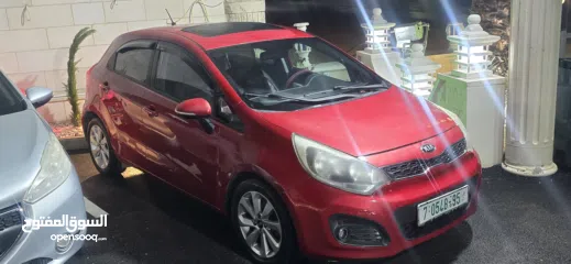  4 كيا برايد  2015 اتوماتيك مع فتحه