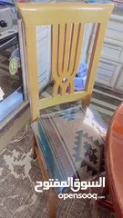  2 طاوله سفره مع اربع كراسي تفصيل ثقيل