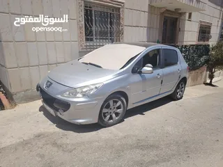  2 سياره بيجو 307 بحاله جيده جدآ متور 2000 cc بنزين اتوماتيك موديل 2007
