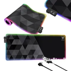  3 ONIKUMA MP006 RGB Gaming Mousepad 80*30*0.4cm ماوس باد مع اضاءة