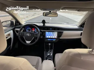  12 TOYOTA COROLLA 2015 LIMITED GCC FULL OPTION