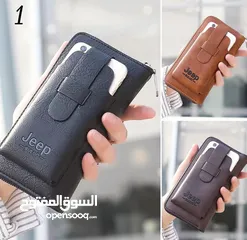  1 حقيبة jeep الشبابية   القياس : size 21*12*3cm  الألوان : اسود - جوزي