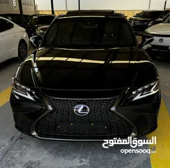  22 LEXUS ES300 F SPORT 2020 وارد شركة المانيا