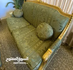  4 طقم فرنسي مذهب