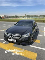  6 مرسيدس E350(AMG) حالة الوكالة فل اوبشن