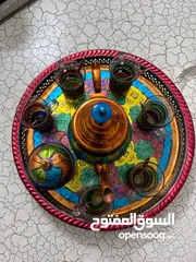  5 طقم شاي مغربي وطقم قهوة نكهات